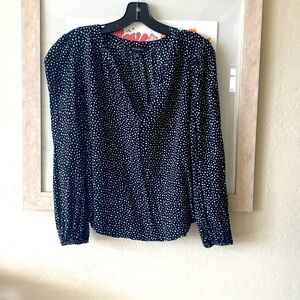 Banana Republic print blouse